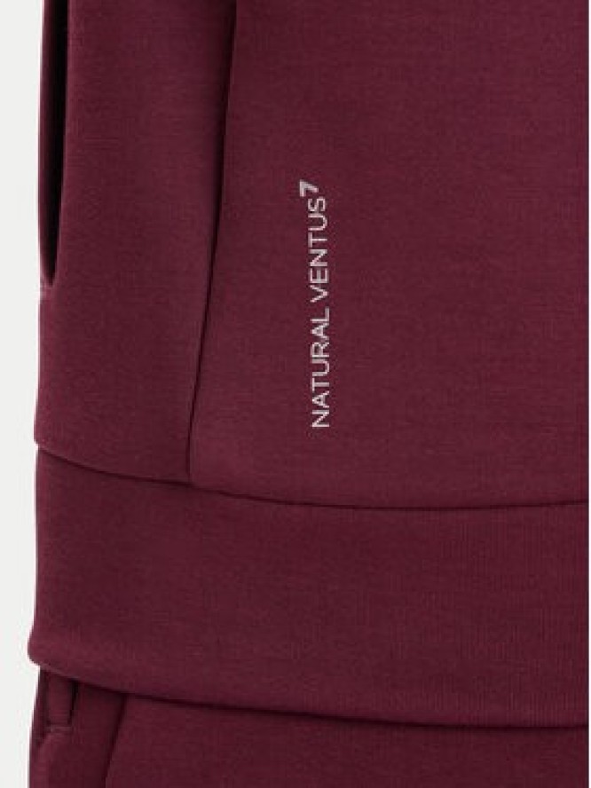 EA7 Emporio Armani Bluza 7W000675 AF13151 M5064 Bordowy Regular Fit