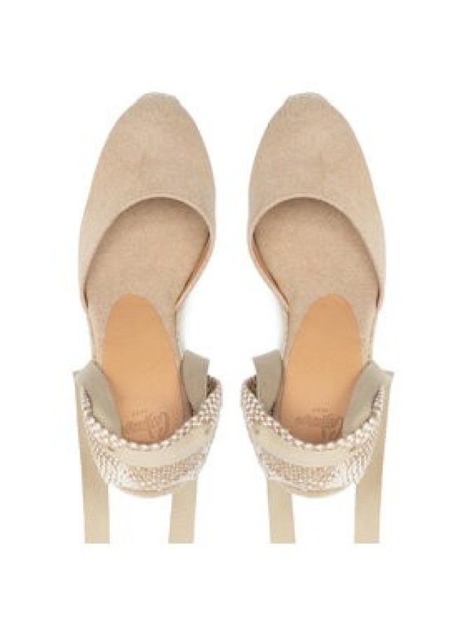 Castañer Espadryle Carina/8/002 021642-2017 Beżowy