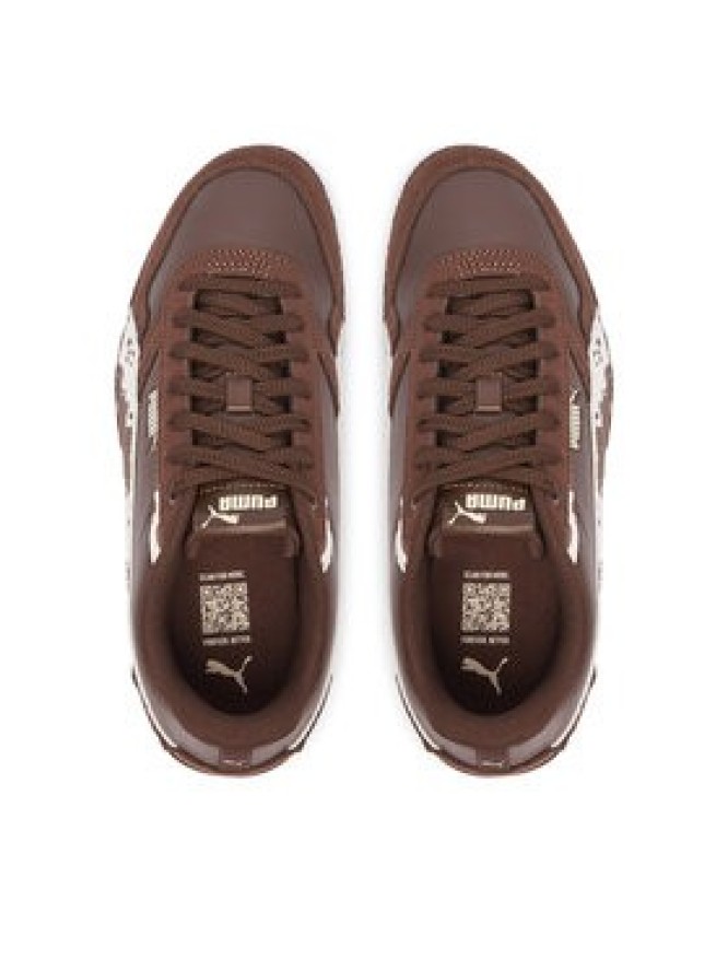 Puma Sneakersy Bella Donna SD WILD 407213 01 Brązowy