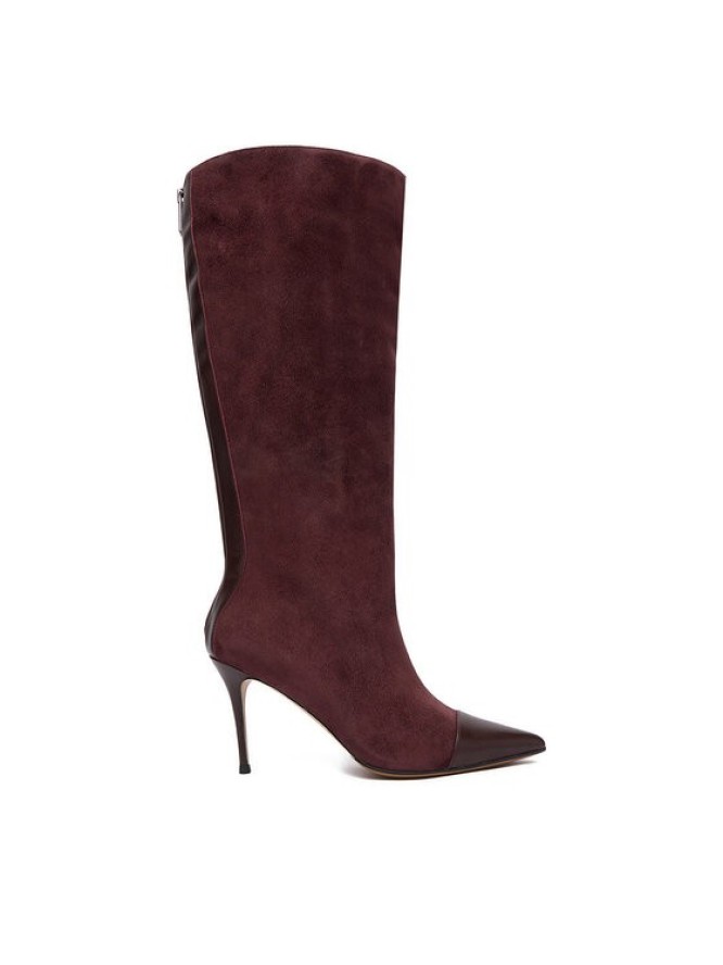 Eva Minge Kozaki EO-EDITH-GLC9177-17-861 Bordowy