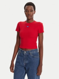 HUGO T-Shirt Baby 50510749 Czerwony Slim Fit