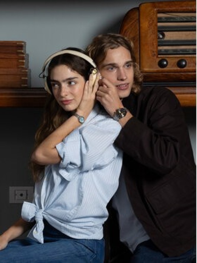 Timex Zegarek Legacy Mini TW2W90700 Srebrny