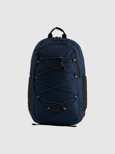 4F Plecak miejski (22 L) z kieszenią na laptop - granatowy Uniwersalny