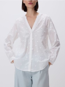 Koszula z aplikacjami - biały