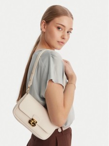 Coccinelle Torebka U4K Coccinelle C-Me Lock E5 U4K 52 01 01 Écru