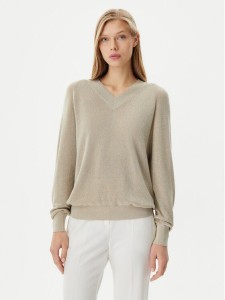 Marella Sweter Dario 2513361121 Beżowy Relaxed Fit