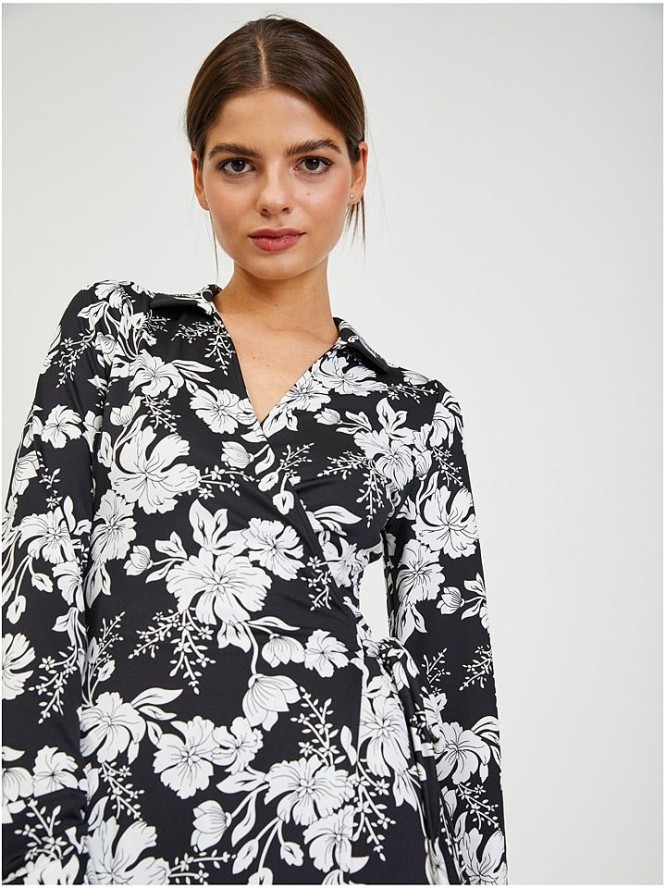 orsay Sukienka w kolorze czarno-białym rozmiar: S