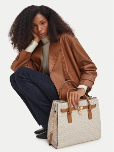 MICHAEL Michael Kors Torebka 30F5GNXS3B Kremowy