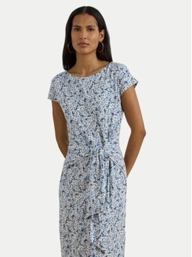 LAUREN RALPH LAUREN Sukienka codzienna 200P09120001 Niebieski jasny Slim Fit