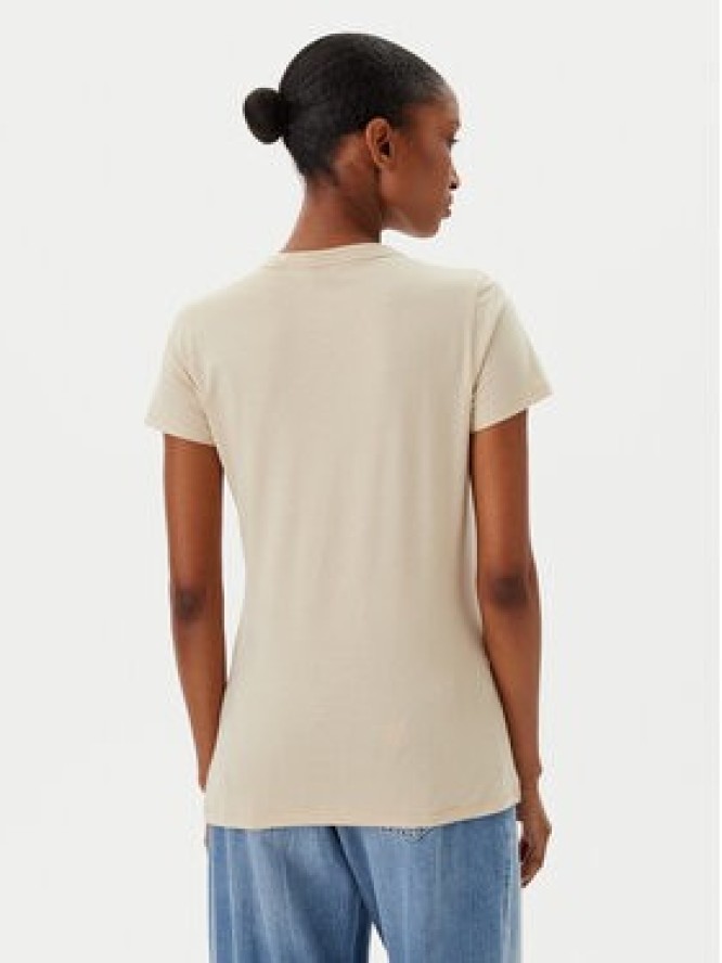 BOSS T-Shirt C_Elogo_20 50541343 Beżowy Slim Fit