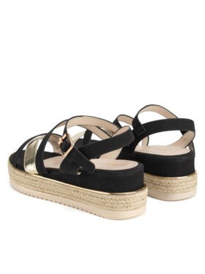JENNY Espadryle LB-P1092-YLD Czarny