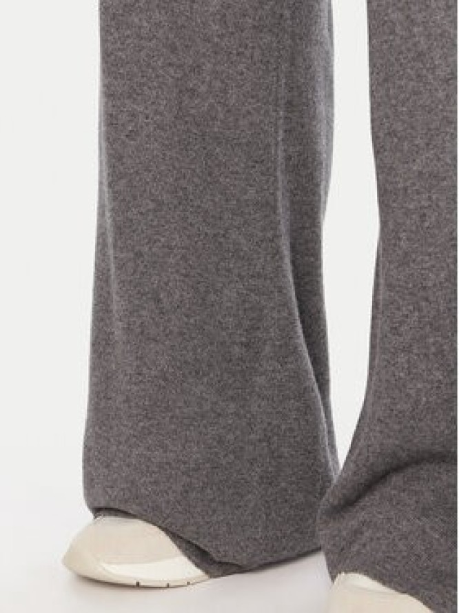 Kontatto Spodnie dzianinowe 3M0966C Szary Relaxed Fit