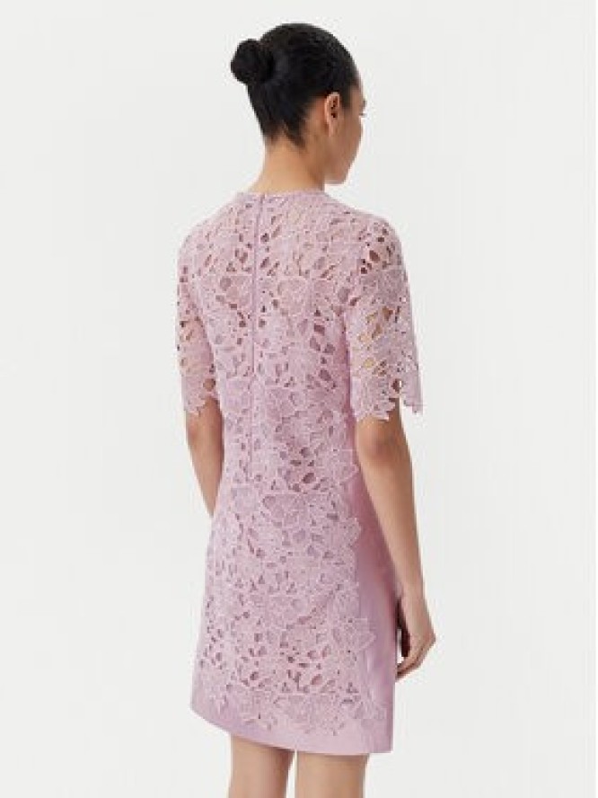 Luisa Spagnoli Sukienka koktajlowa Pendice 541767 Fioletowy Regular Fit