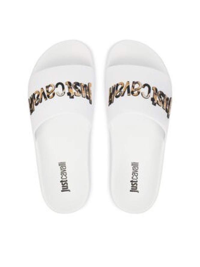 Just Cavalli Klapki 80RA3SZ1 ZSE51 Biały
