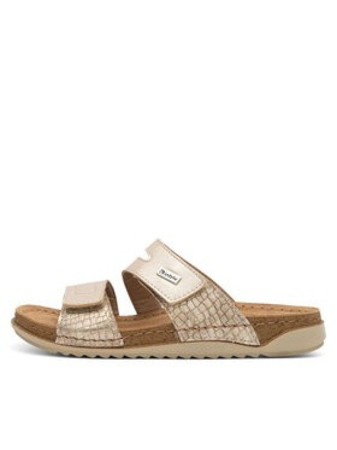 Inblu Klapki AA093N01 Złoty