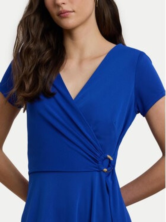 LAUREN RALPH LAUREN Sukienka codzienna 250868161016 Niebieski Regular Fit