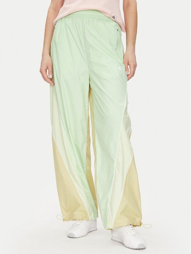 adidas by Stella McCartney Spodnie dresowe JI5134 Zielony Loose Fit