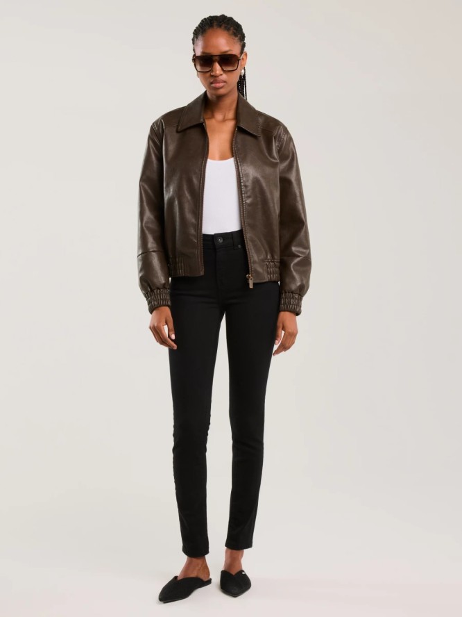 Jeansy damskie skinny czarne Adela 915