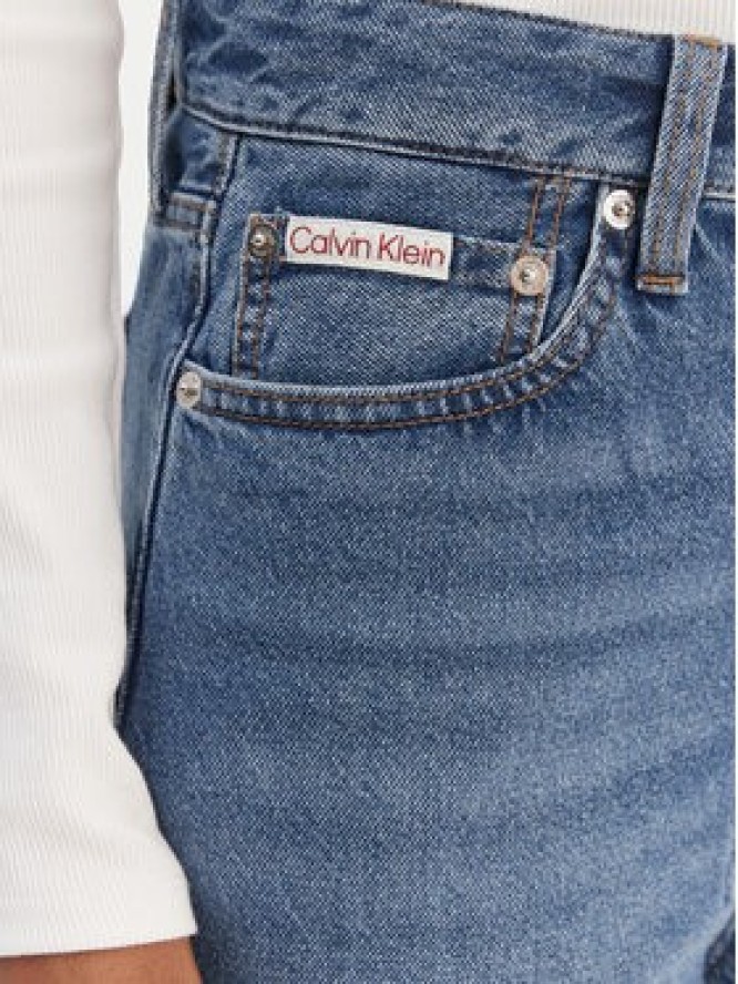 Calvin Klein Jeans Jeansy LV047E626G Niebieski Regular Fit