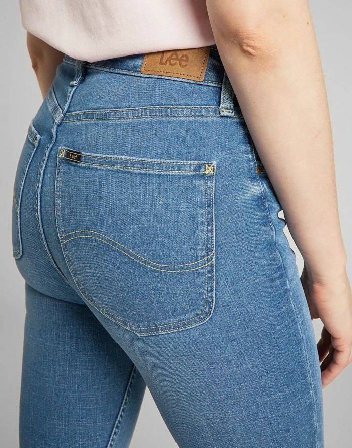 LEE IVY DAMSKIE SPODNIE JEANSOWE LIGHT DARYL L32EPQQP 112139918