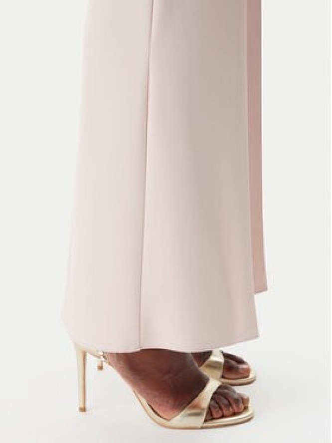 Rinascimento Spodnie materiałowe CFC0122831003 Różowy Regular Fit