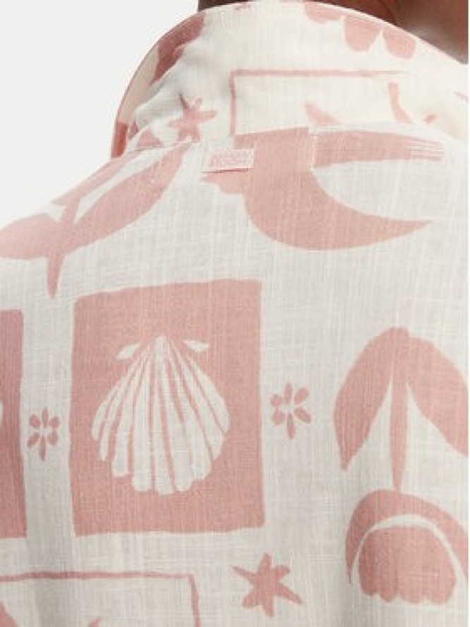 Banana Moon Koszula Taylor Floreal MHW03 Różowy Loose Fit