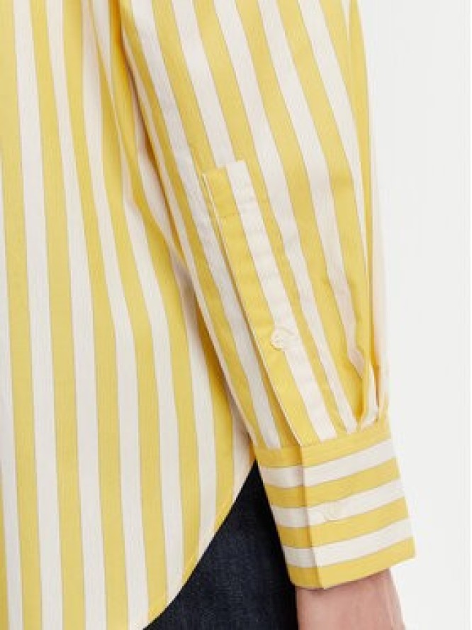 Tommy Hilfiger Koszula WW0WW45612 Żółty Relaxed Fit