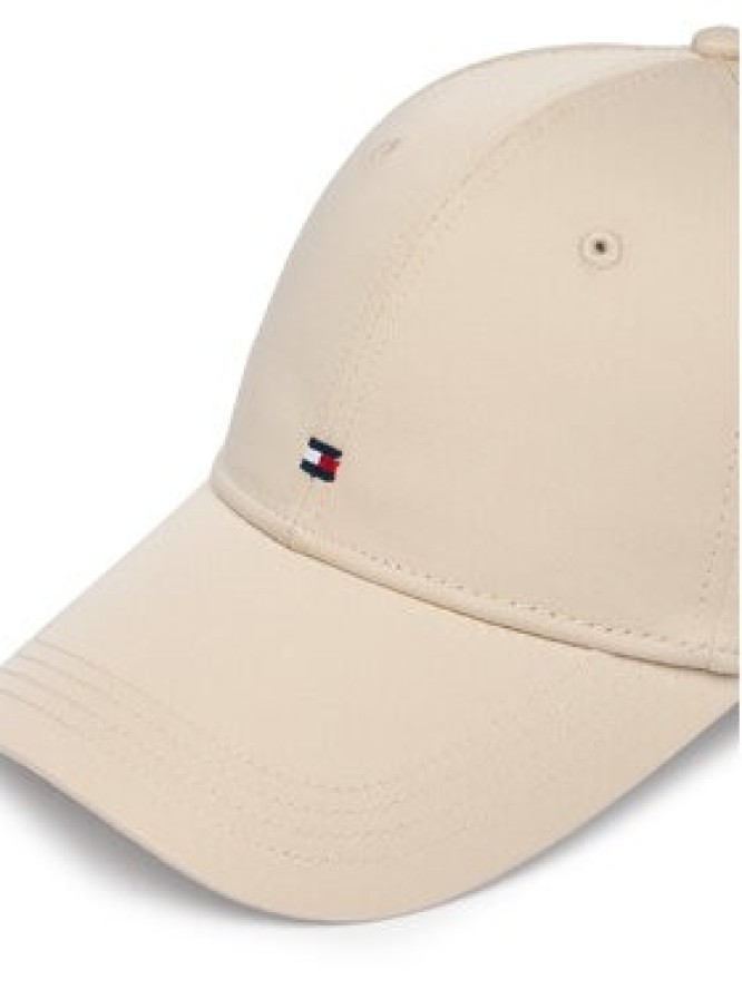 Tommy Hilfiger Czapka z daszkiem Flag Cotton 6 AM0AM13008 Beżowy