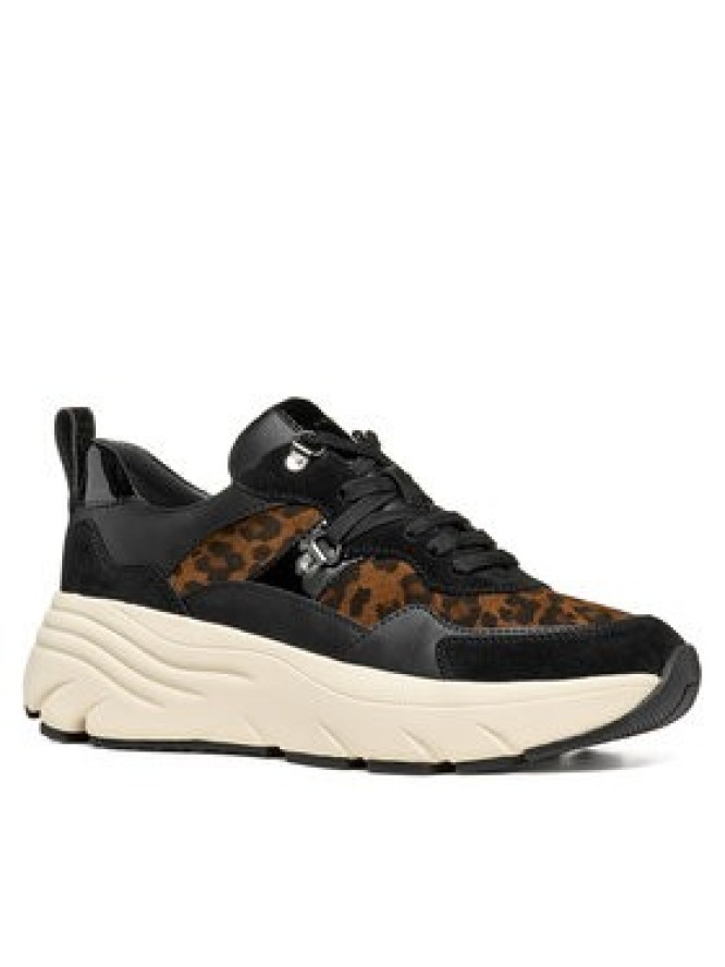 Geox Sneakersy D Diamanta D36UFE 0NX22 CM69B Czarny