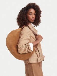 Coccinelle Torebka VCB Coccinellethess Suede Bim E1 VCB 13 01 01 Brązowy