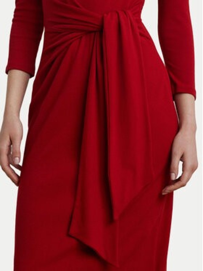 LAUREN RALPH LAUREN Sukienka codzienna 200973598002 Czerwony Slim Fit