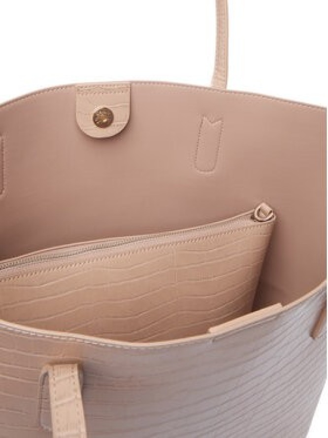 Nine West Torebka CEO-GENTLE GLAM-LDA9920 Beżowy ciemny