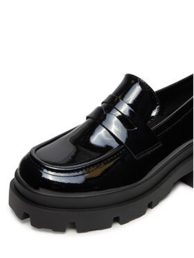 DeeZee Loafersy 8-405-3 Czarny
