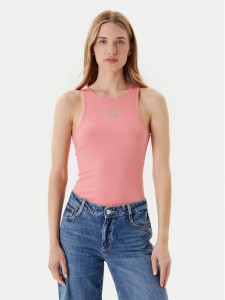 Guess Top W5GP57 KCV52 Różowy Regular Fit