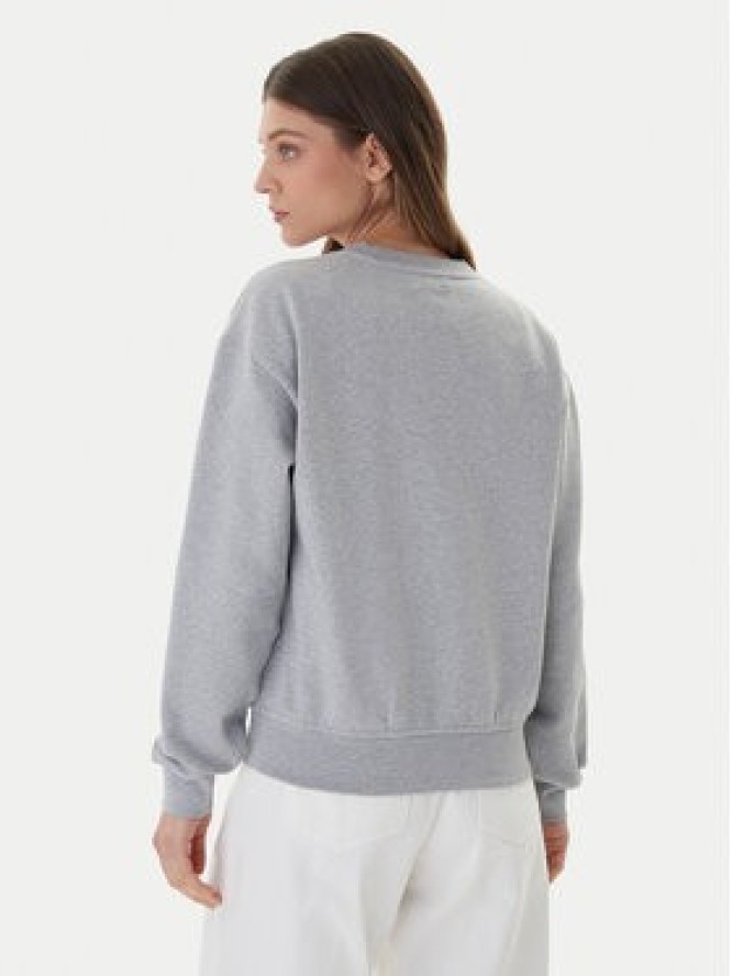 Calvin Klein Jeans Bluza Foil Monologo LV047E825G Szary Regular Fit