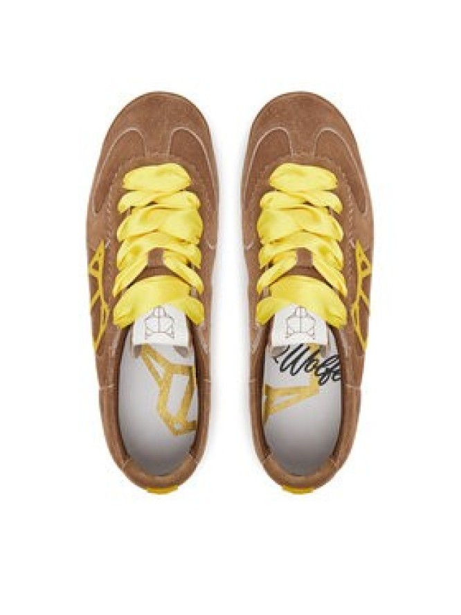 Naked Wolfe Sneakersy Exposuree Brązowy