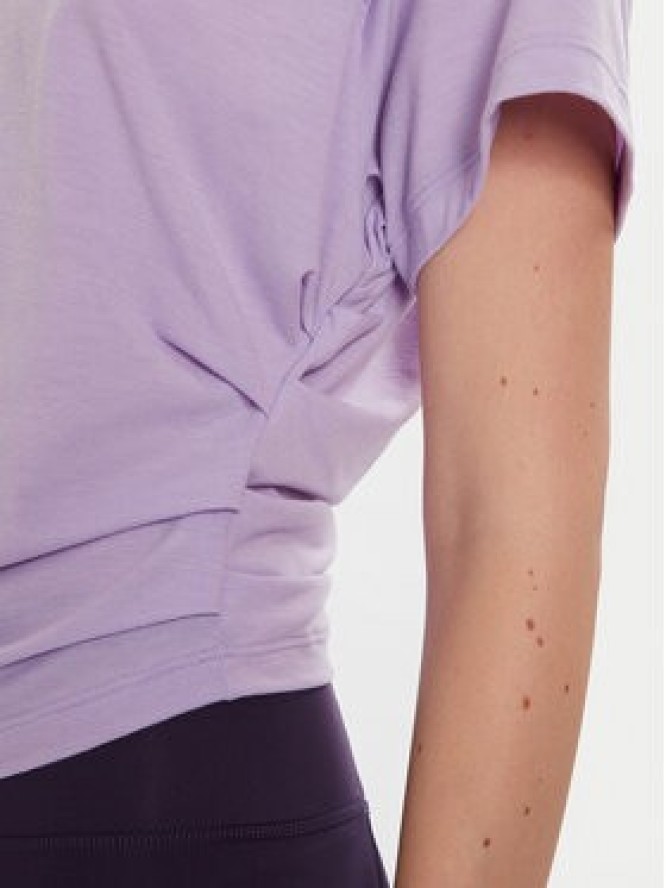 adidas T-Shirt Power JX1191 Fioletowy Regular Fit