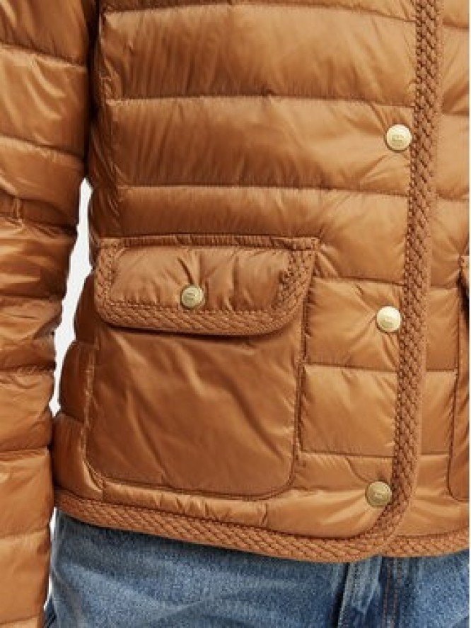 Tommy Hilfiger Kurtka przejściowa WW0WW49660 Brązowy jasny Slim Fit