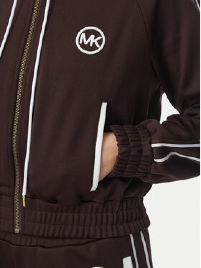 MICHAEL Michael Kors Bluza MR651X2K8N Brązowy ciemny Regular Fit