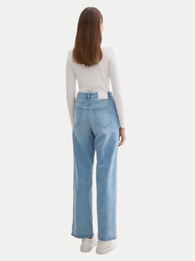 Tom Tailor Denim Jeansy 1045942 Niebieski Wide Leg