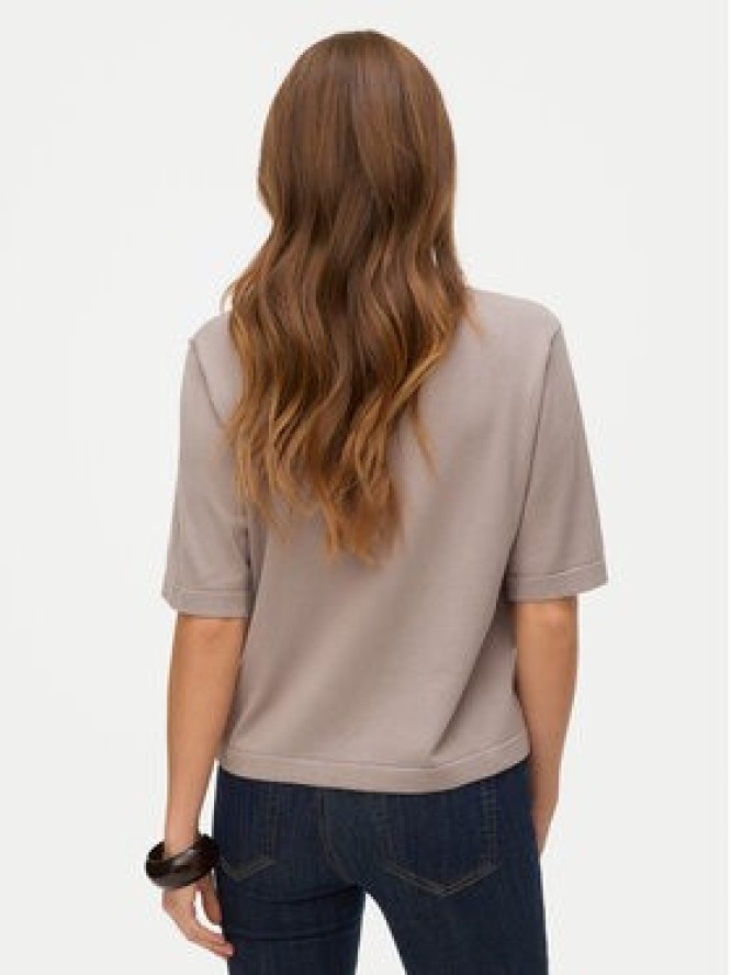 Vero Moda Sweter Silje 10320460 Szary Oversize