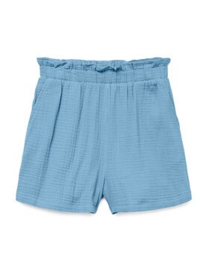 Vero Moda Szorty materiałowe Natali 10279687 Niebieski Baggy Fit