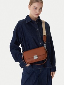 Coccinelle Torebka U4K Coccinelle C-Me Lock E1 U4K 12 02 02 Brązowy