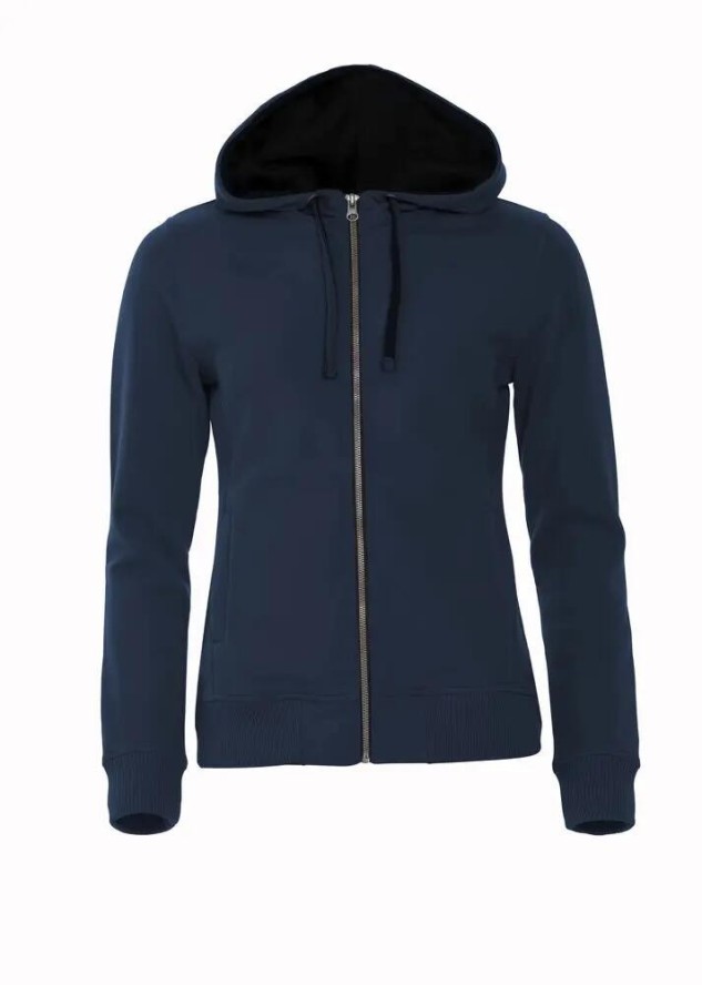 clique Classic Hoody Full Zip Women - Damska bluza z kapturem i zamkiem