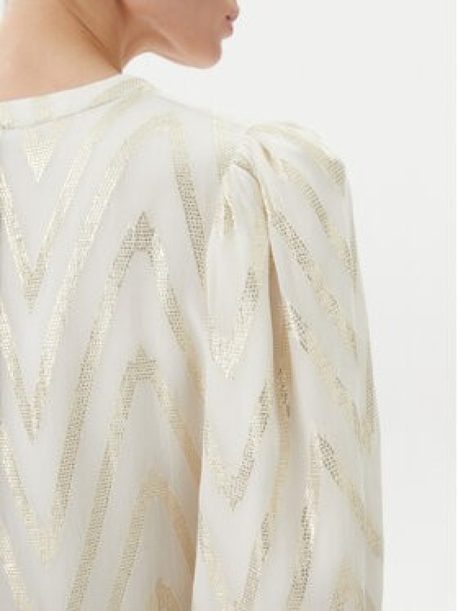 Bruuns Bazaar Sukienka koktajlowa BBW4579 Beżowy Regular Fit