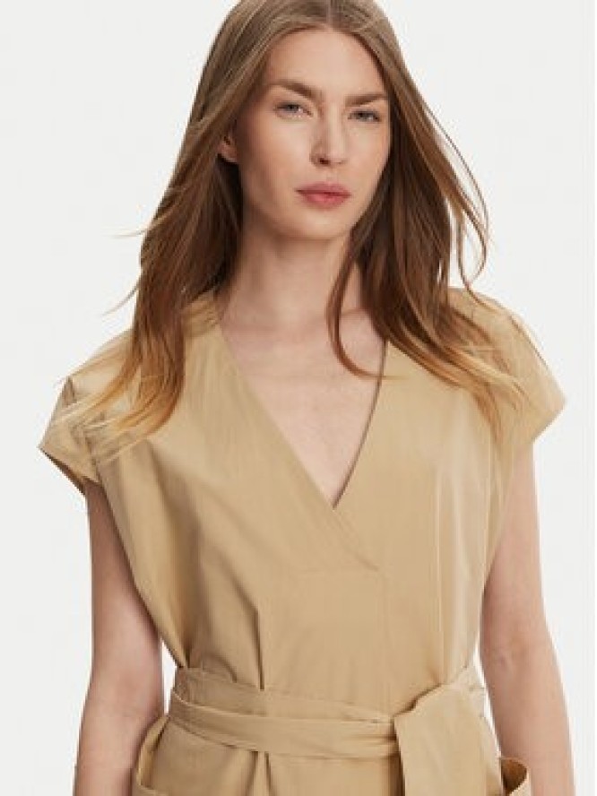 Weekend Max Mara Sukienka codzienna Mitico 2515221132 Beżowy Regular Fit