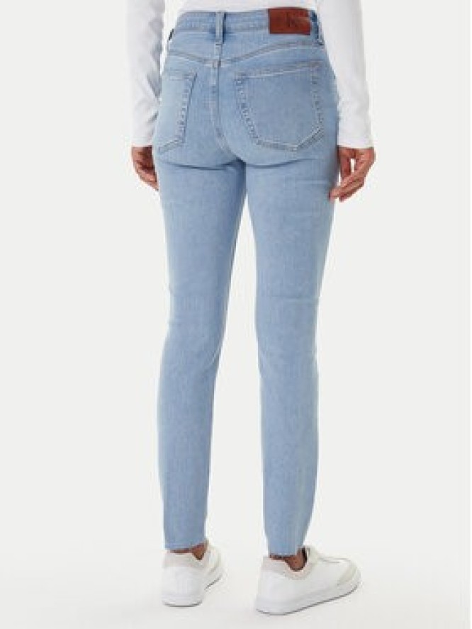 Calvin Klein Jeans Jeansy LV047E617G Niebieski Skinny Fit