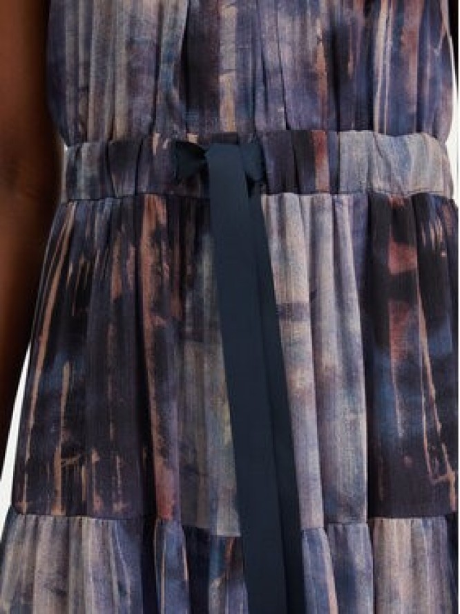 DKNY Sukienka koktajlowa P5KBGD66 Granatowy Regular Fit