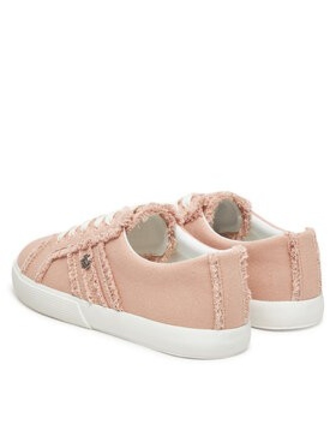 LAUREN RALPH LAUREN Sneakersy Janson Fray 802967040003 Różowy