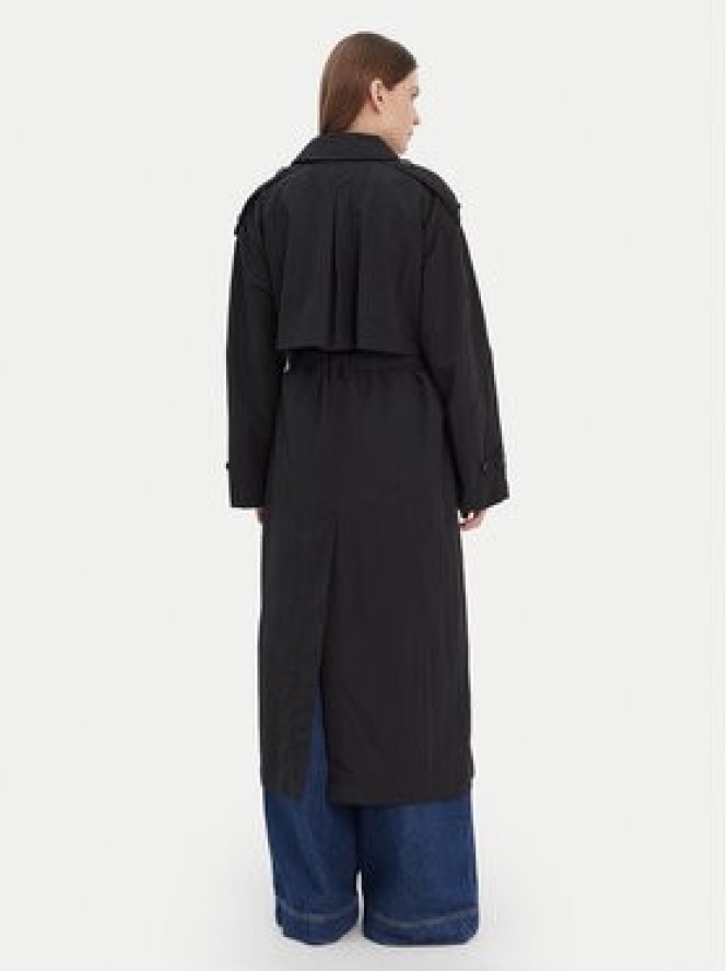 Tommy Hilfiger Trencz WW0WW45632 Czarny Oversize